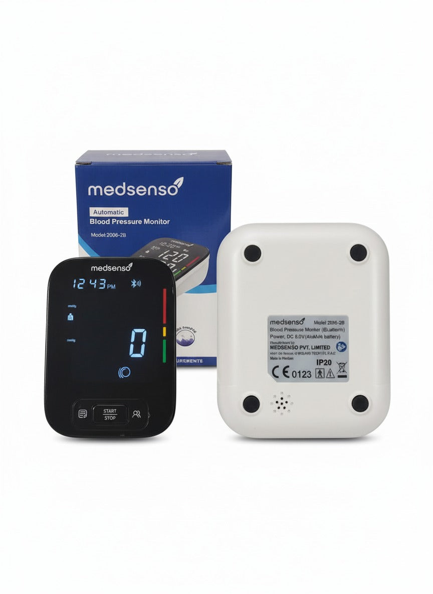 Medsenso Bluetooth Blood Pressure Monitor With Mobile App (Model 2006-2B)