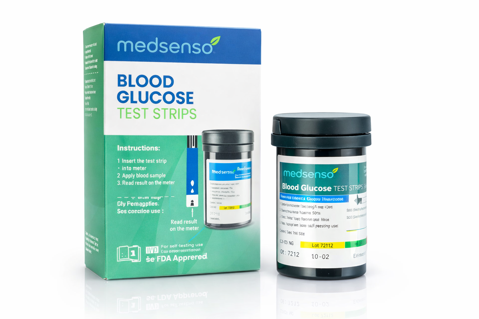 Blood Glucose Test Strips (Pack of 50)